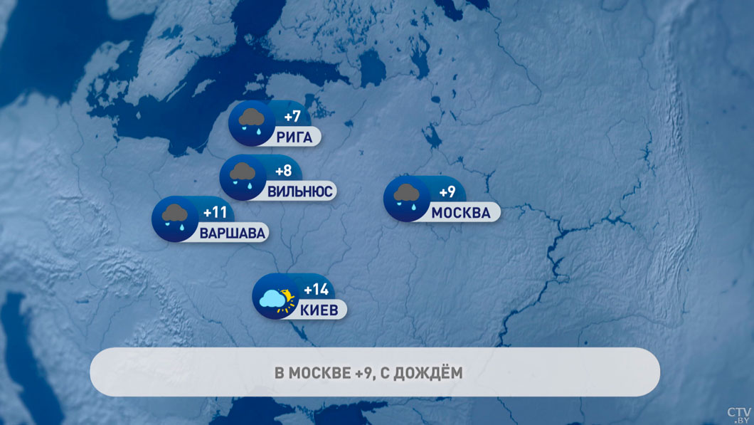 В Риме +21, а в Вильнюсе +8 с дождём – погода в Европе на неделю-6