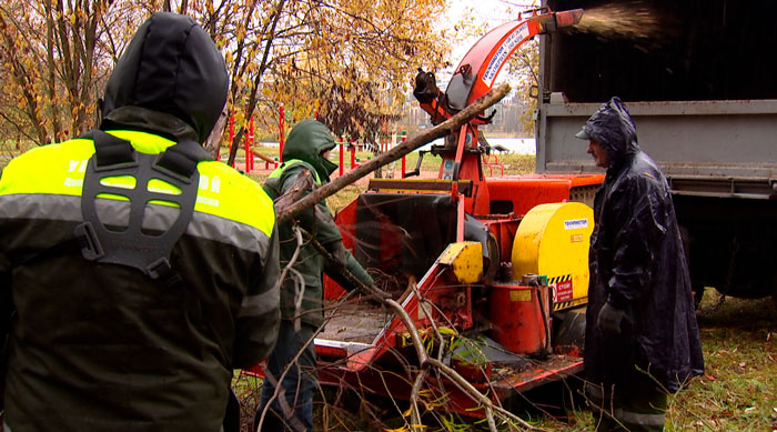 В Центральном районе Минска благоустраивают тропу здоровья