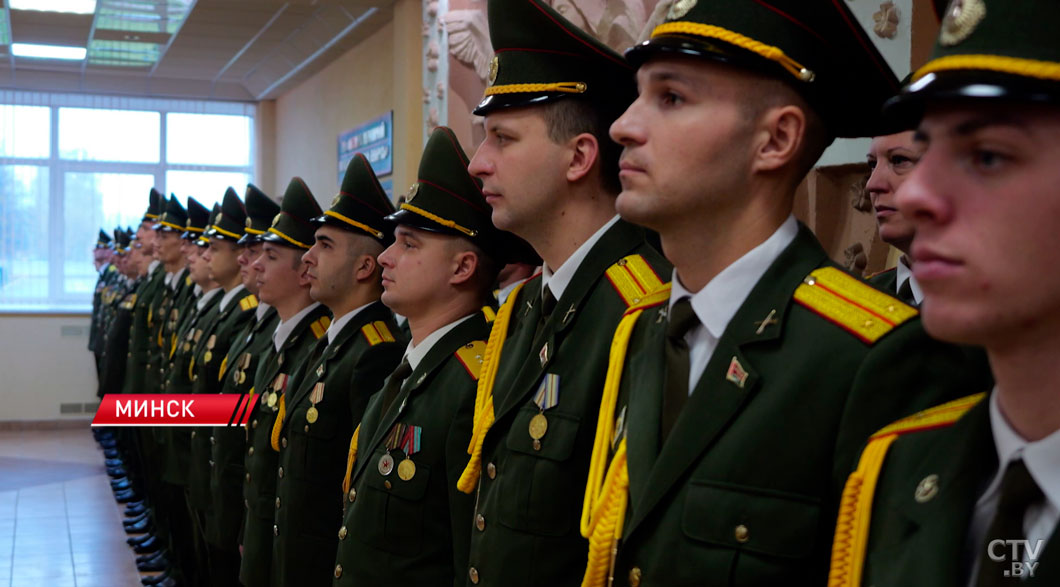 80 военнослужащих пополнили ряды офицерского состава Вооружённых Сил Беларуси-2 80 военнослужащих пополнили ряды офицерского состава Вооружённых Сил Беларуси-2