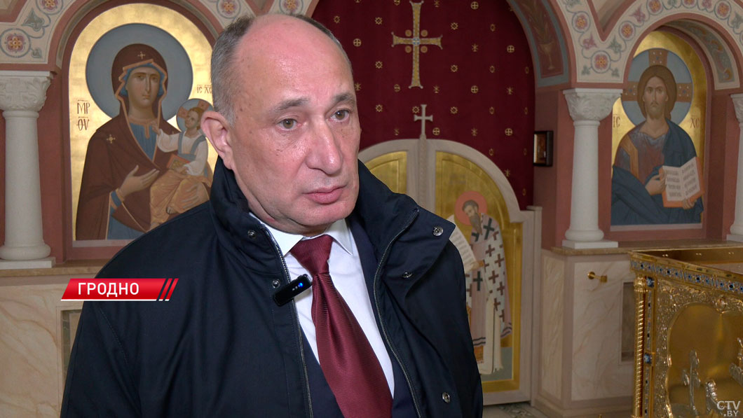 Делегация Нижегородской области передала в храм Гродно церковную утварь-4