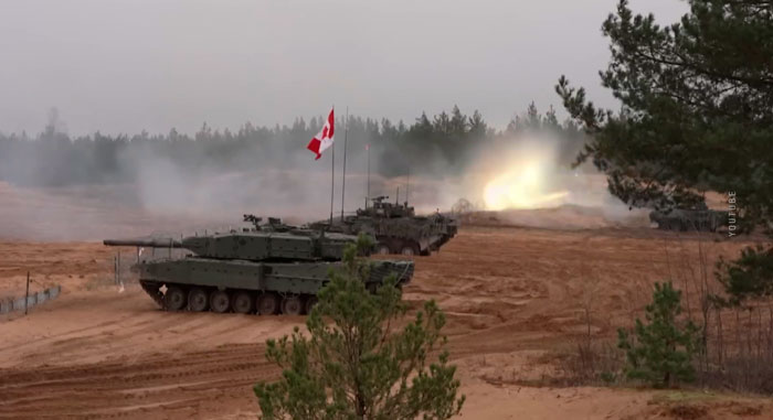 В Латвии начались масштабные учения НАТО