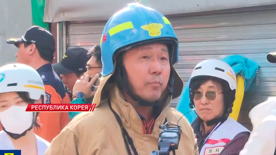 Грузовик на полной скорости протаранил рынок в Южной Корее – есть жертвы-4