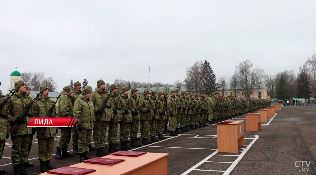 Более 1500 новобранцев-пограничников приняли военную присягу-2