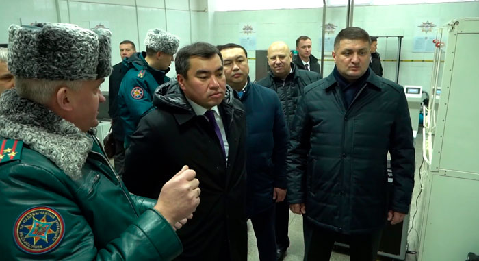 Делегация МЧС Казахстана посещает Беларусь с официальным визитом