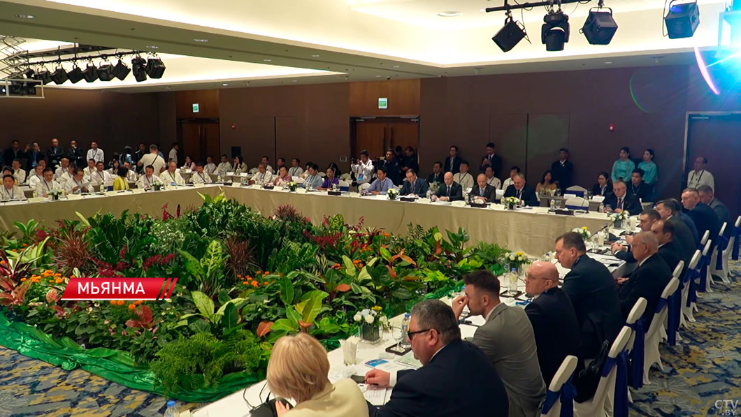 Техника, лекарства и ткани – о чём договорились компании Беларуси и Мьянмы на бизнес-форуме-2