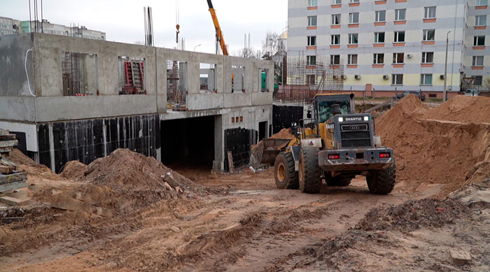  Современный хирургический корпус возводят в Гомеле