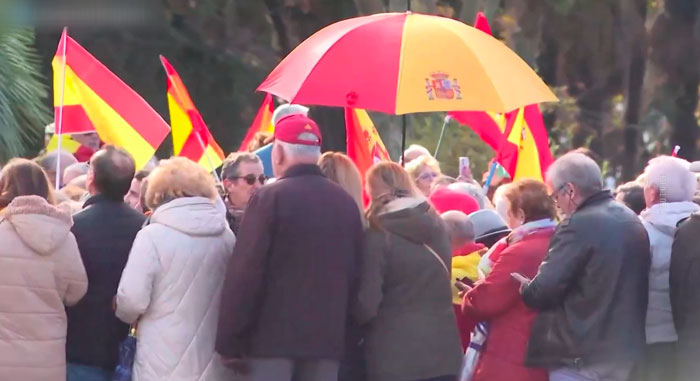 В Мадриде прошла масштабная антиправительственная акция протеста