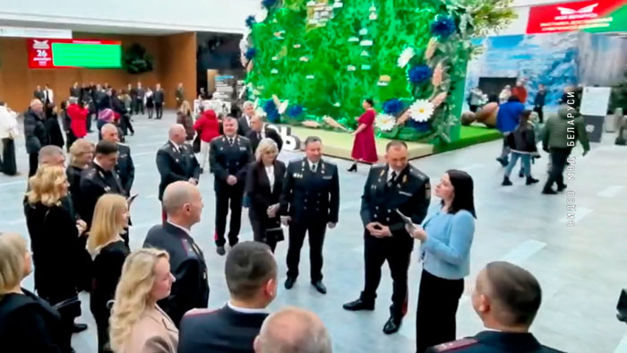 Весь руководящий состав МВД посетил выставку достижений «Моя Беларусь»