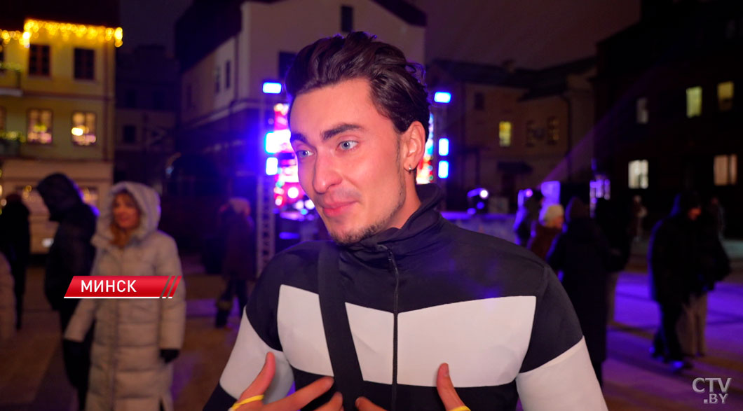 В центре Минска дали старт серии праздничных представлений-4