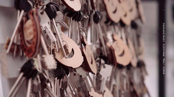 Новогодний подарок! Сотрудники минской милиции получили ключи от арендных квартир