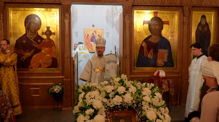 В Минске открыли храм преподобного Гавриила Самтаврийского Ургебадзе