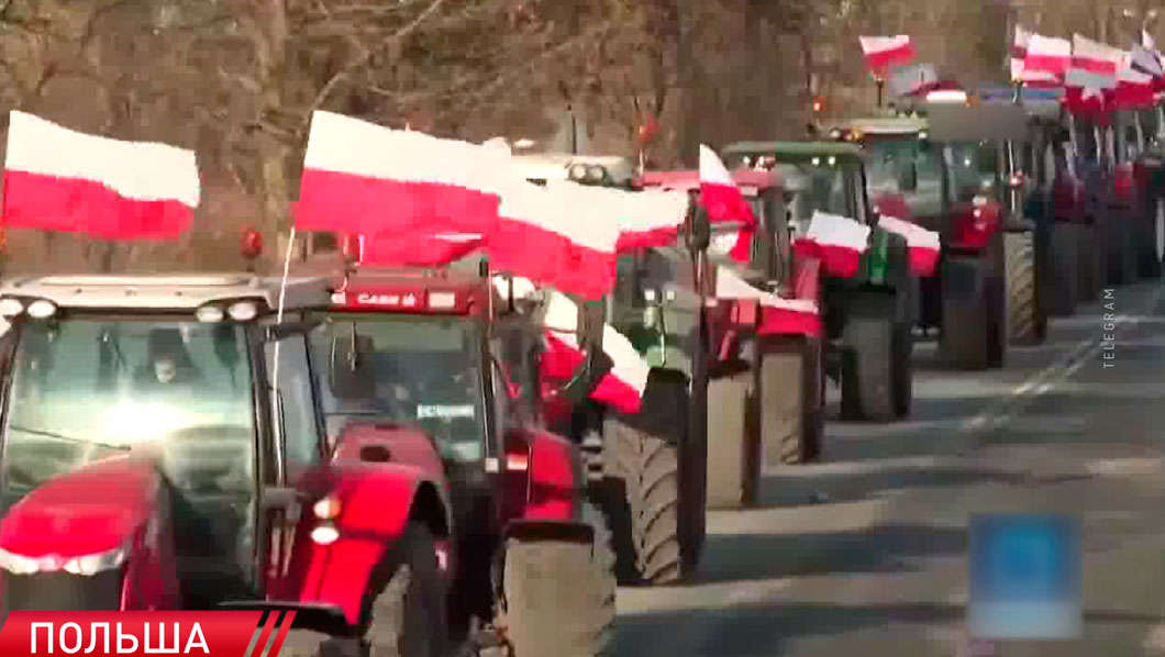 В Польше проходят протесты фермеров против нечестной торговли-2 В Польше проходят протесты фермеров против нечестной торговли-2