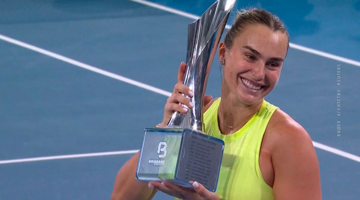 Лукашенко поздравил Соболенко с победой на теннисном турнире в Брисбене