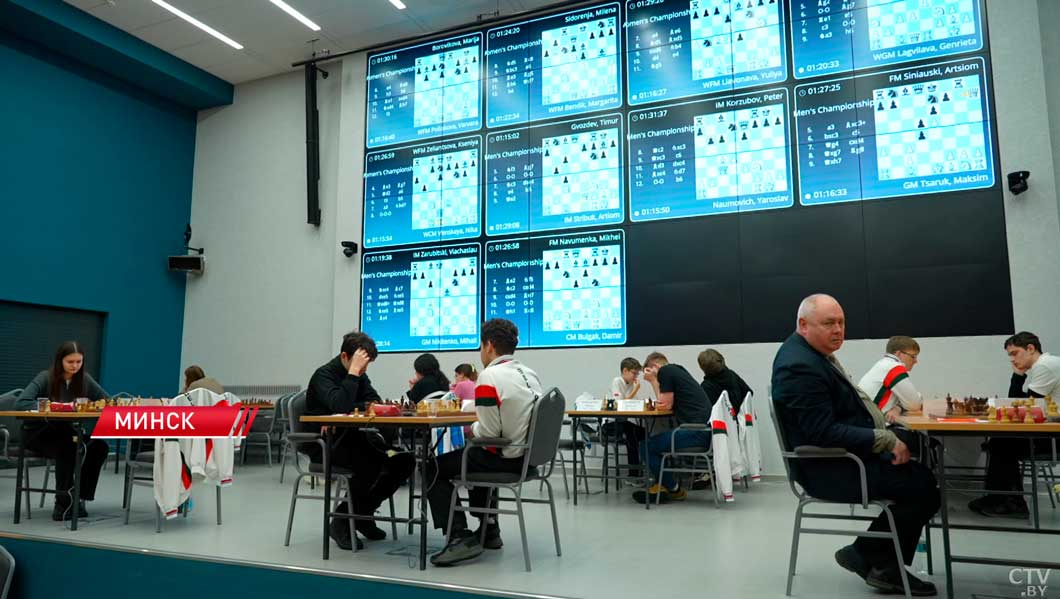 Призёры чемпионата Беларуси по шахматам станут известны 17 января-2