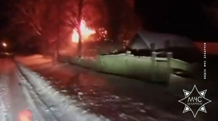 В Могилёвском районе при пожаре погибли четыре человека