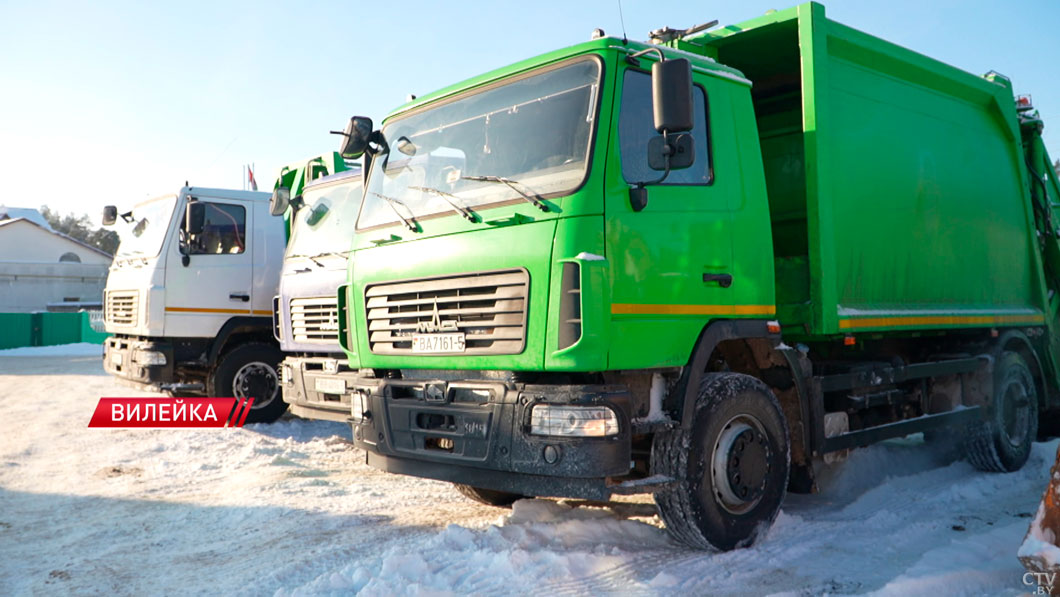 Предприятия ЖКХ Минской области обновляют автопарк-2
