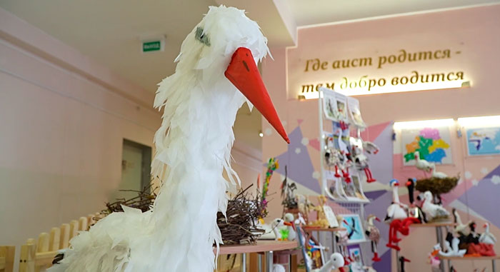 В средней школе №46 Витебска создали музей аистов