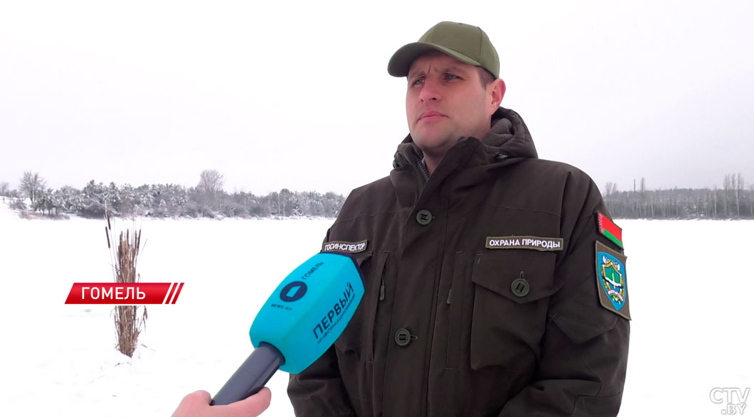 В Гомельской области проходит экологическая акция по спасению рыбы от замора-4