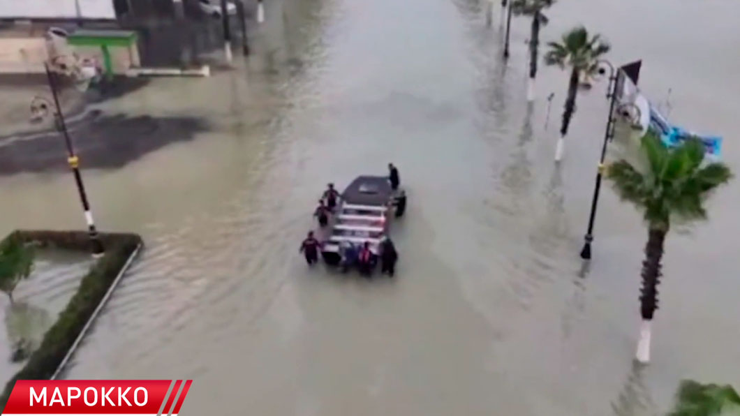 В Марокко 2 человека погибли в рухнувшем из-за ливней доме-2
