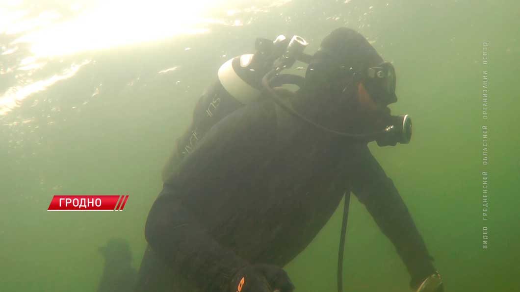Погружение в -18 и 40-килограммовое снаряжение – в Гродно провели экзамен для водолазов-6