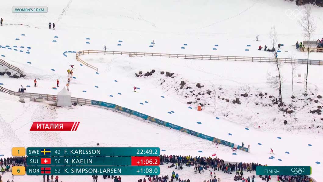 Белорусская конькобежка заняла 6-е место на Зимних Олимпийских играх в Италии-1