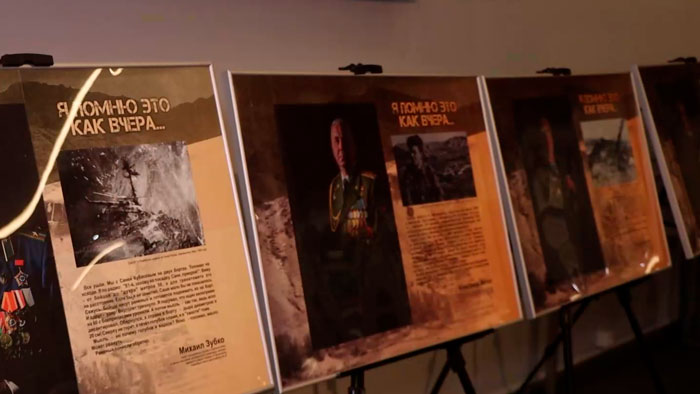 «Я помню это как вчера…» – в Минске работает выставка, посвящённая пограничникам-интернационалистам