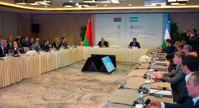 Беларусь и Узбекистан намерены увеличить товарооборот до 1 млрд долларов