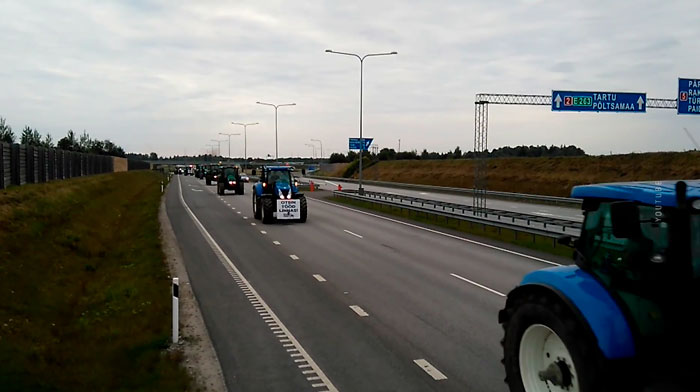 Фермеры Эстонии готовят масштабную акцию протеста Фермеры Эстонии готовят масштабную акцию протеста