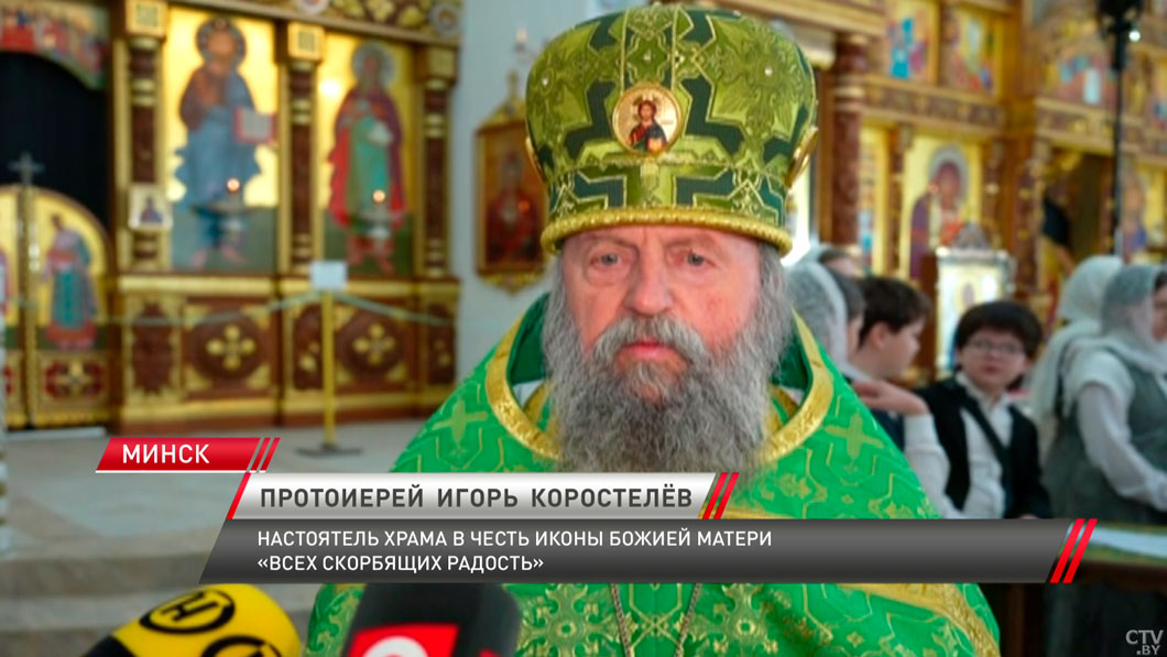 Православные христиане отмечают Вербное воскресенье-6