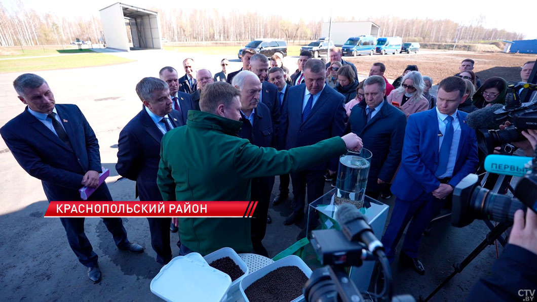 Надо тиражироваться! Президент посетил рыбоводное хозяйство «Палуж» в Краснопольском районе-2