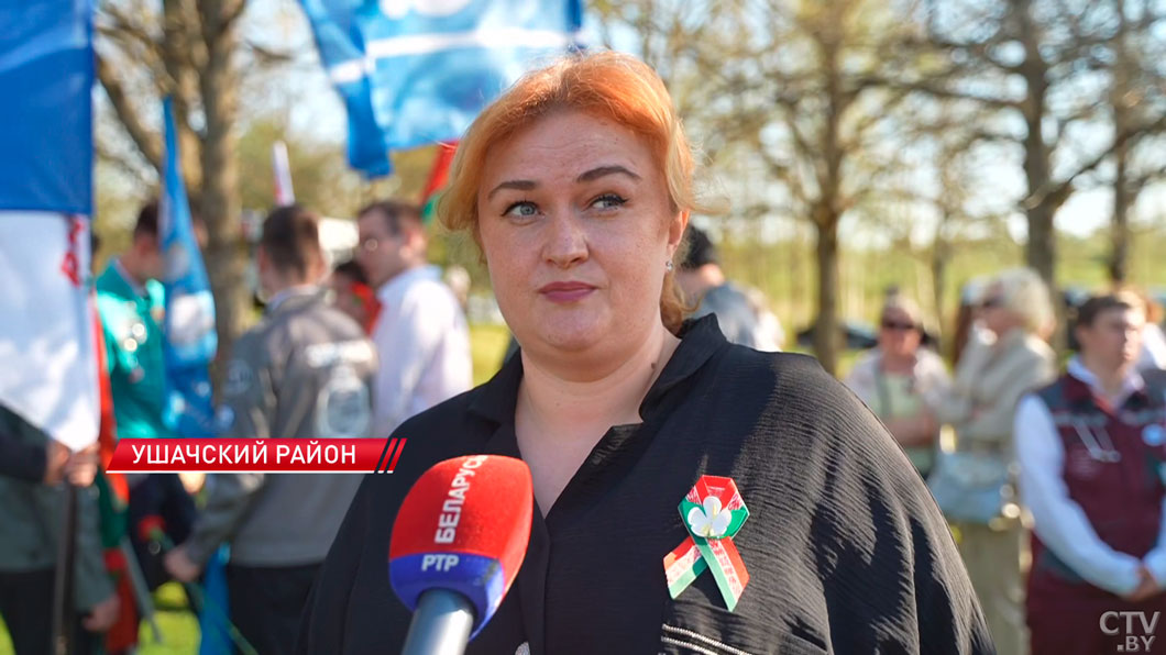 Край партизанской славы – в Ушачском районе прошла областная патриотическая акция «Прорыв Победы»-6