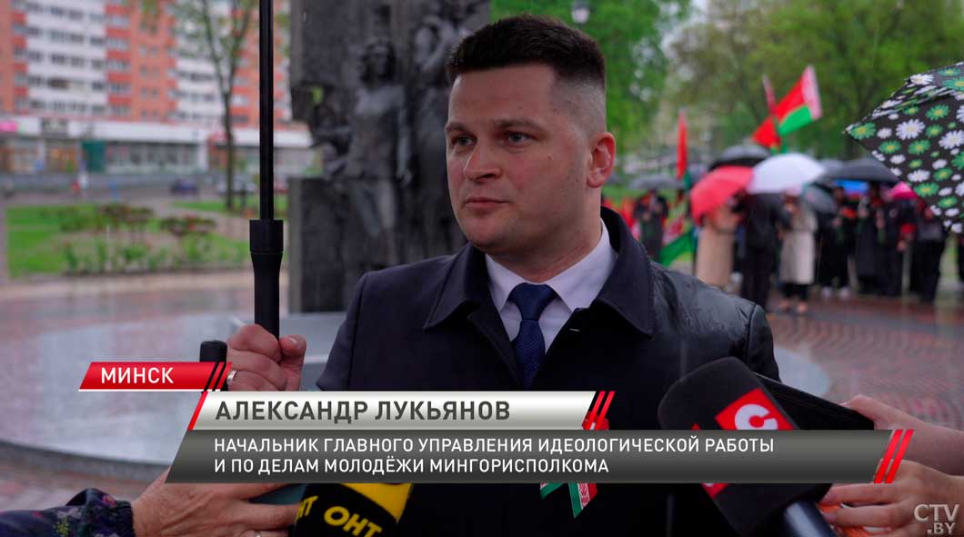 В сквере 80-летия Победы открыли памятный знак в честь участников Минского подполья-6 В сквере 80-летия Победы открыли памятный знак в честь участников Минского подполья-6