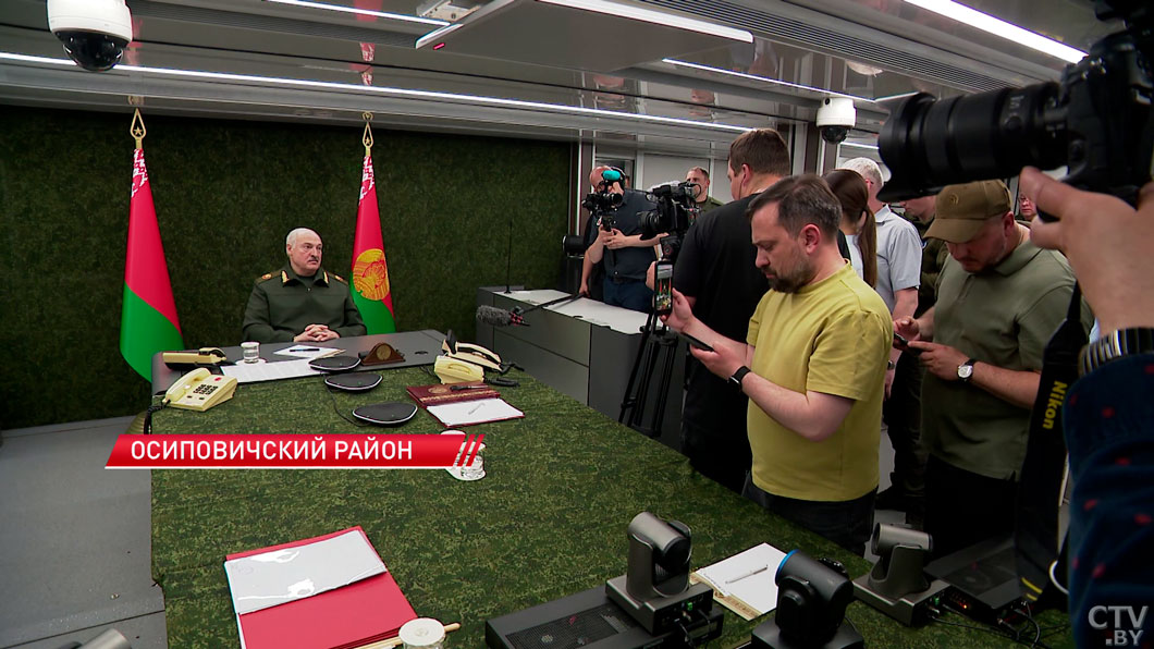 «Мы ни с кем воевать не собираемся». Лукашенко рассказал об истинном посыле совместных учений-4