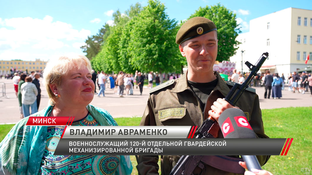 В 120-й отдельной гвардейской механизированной бригаде военную присягу приняли около 350 человек-8