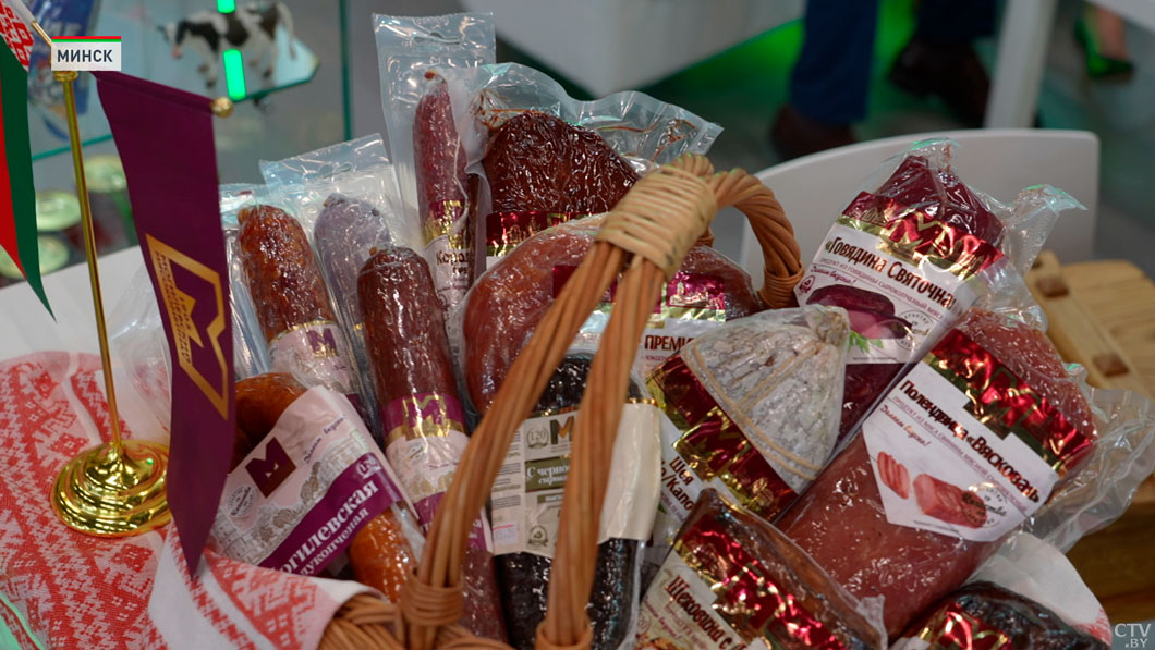 «Космические» пельмени и колбасные изделия! Могилевский мясокомбинат презентовал новинки на выставке «Белагро»-6