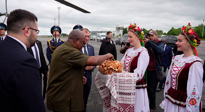 Президент Ганы с рабочим визитом посещает Брестскую область