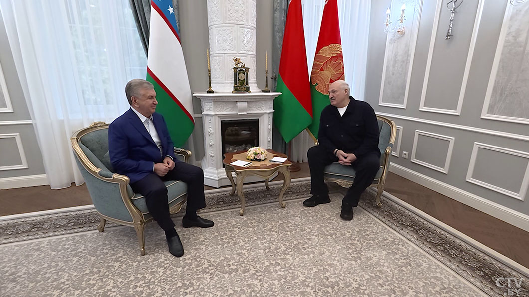 Александр Лукашенко встретился с Президентом Узбекистана-2