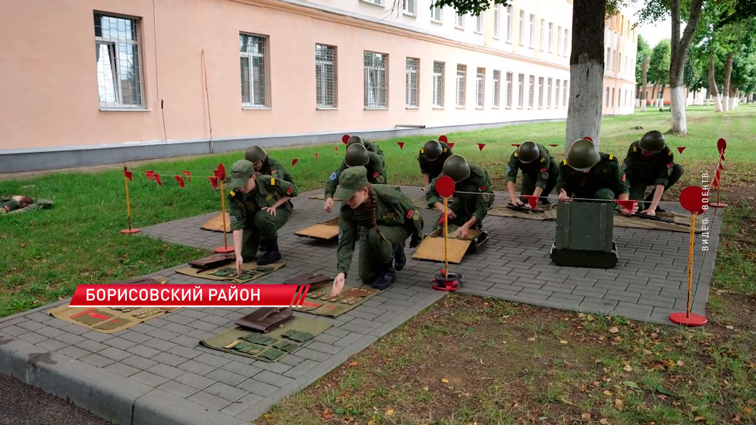 На базе 72-го гвардейского учебного центра проходят сборы центра патриотического воспитания «Вектор»-4