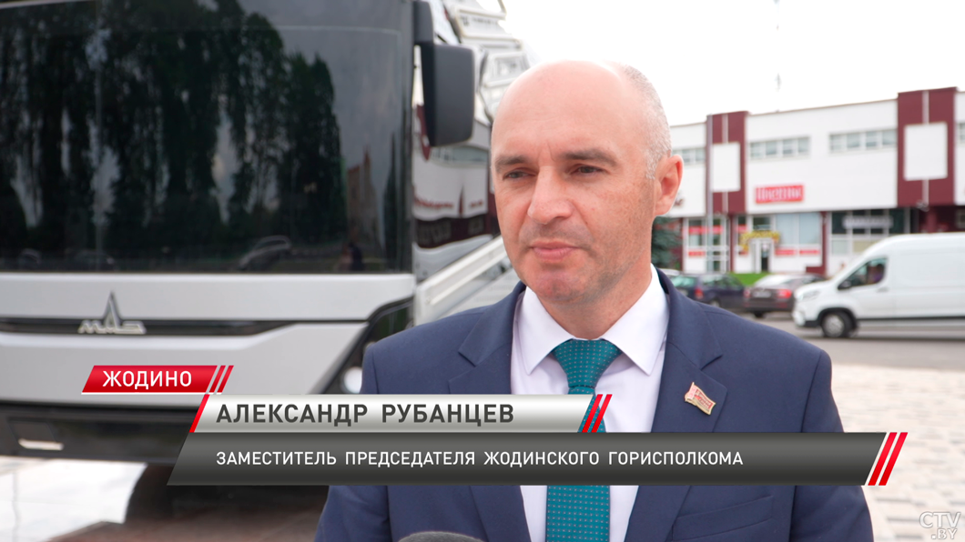 Арт-объект в виде электробуса «МАЗ 303» появился в Жодино-4