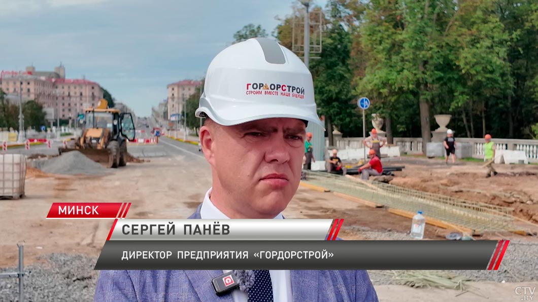 Ремонт моста через Свислочь в Минске идет с опережением графика-4