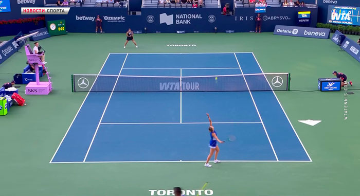 Соболенко вышла в третий круг турнира WTA-1000 в Торонто Соболенко вышла в третий круг турнира WTA-1000 в Торонто