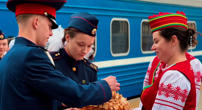 Международная патриотическая смена в «Зубренке» объединила подростков Беларуси и России