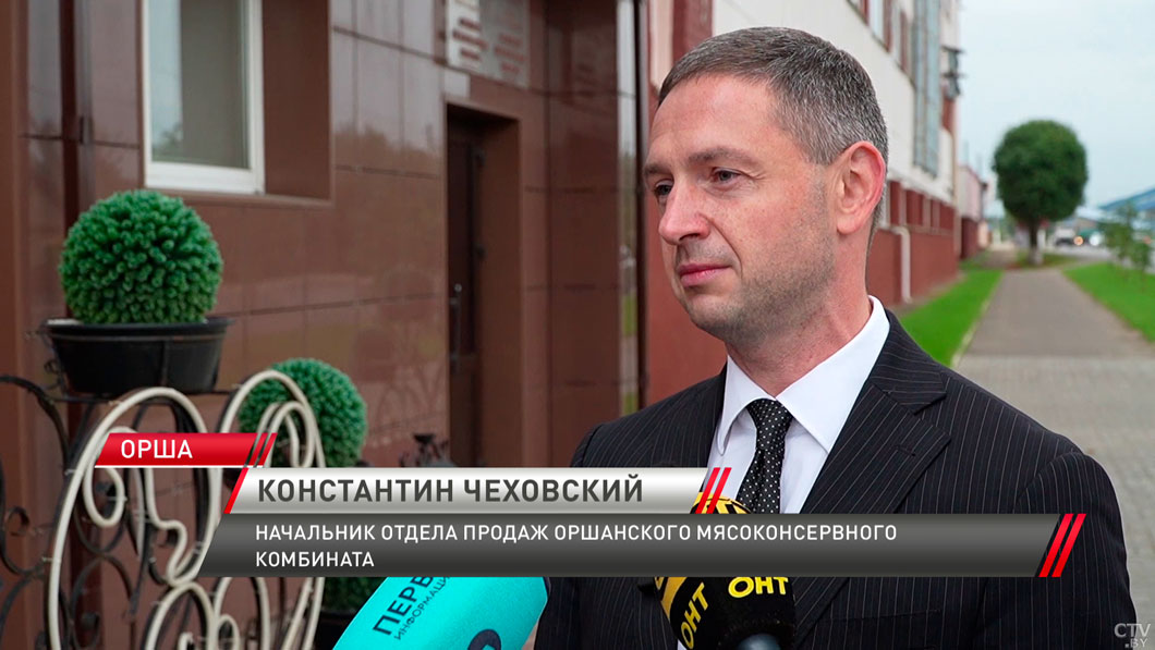 Премьер-министр Беларуси посетил Оршанский мясоконсервный комбинат-6