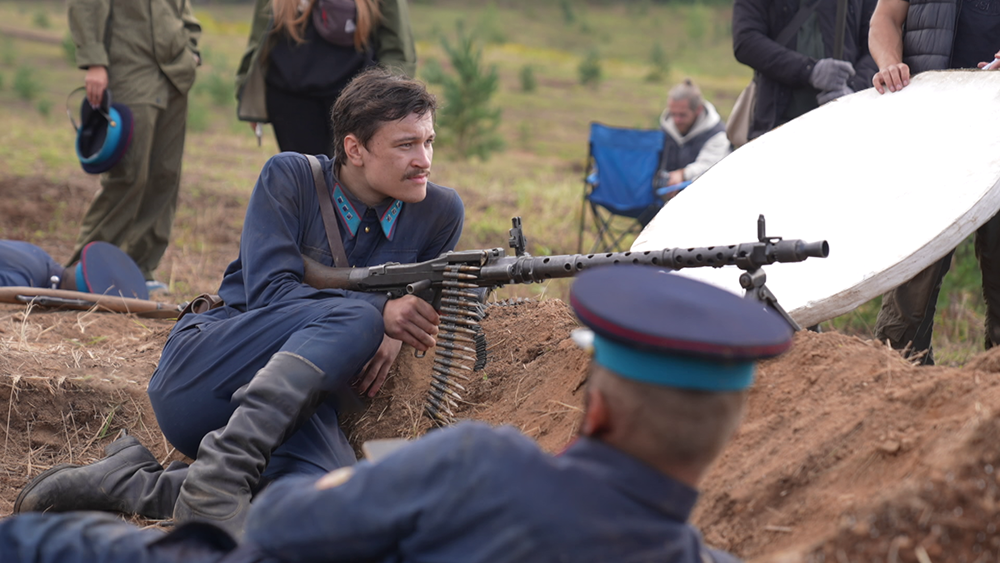 «Беларусьфильм» совместно с МВД снимает сериал «Слово офицера» – заглянули в закулисье