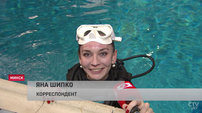 Ёлочка, Дед Мороз и даже сани. Минские дайверы встретили Новый год под водой-38