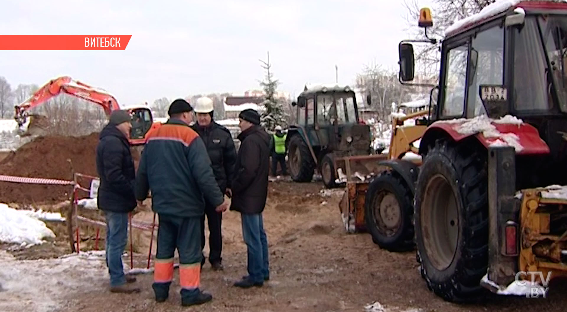 350 домов остались без воды в Витебске из-за коммунальной аварии -7