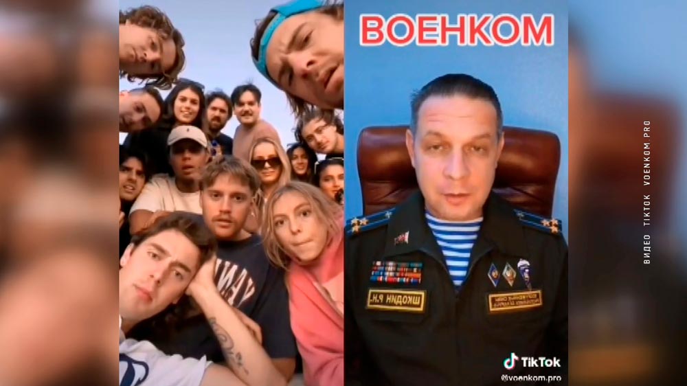 «А давай-ка я тебя в армию отправлю». Посмотрите, какие видео в Tik-Tok снимает военком из Витебской области-7