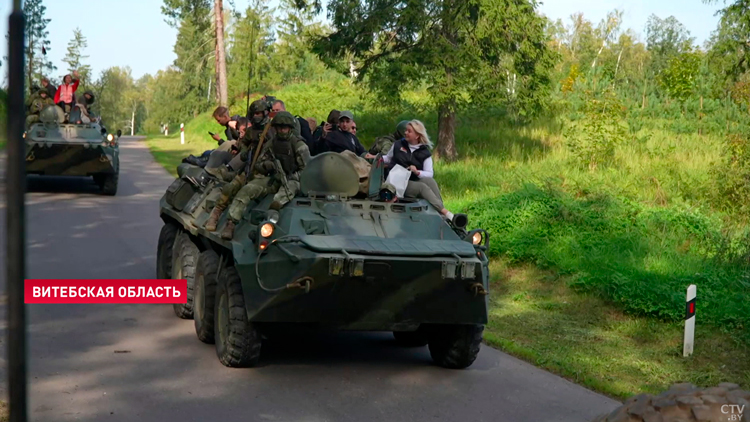 30 журналистов, телеоператоров и фотокорреспондентов – в Беларуси стартовали учения «Военкор-2023»-6