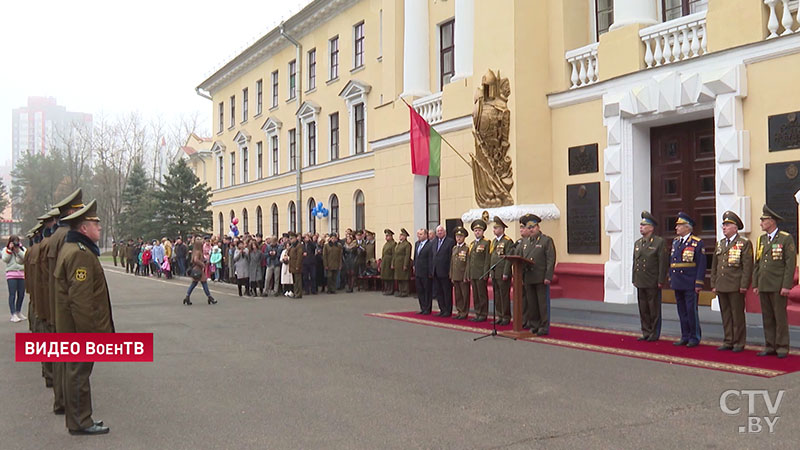 Выпускники авиационного факультета Военной академии Беларуси получили офицерские погоны-14