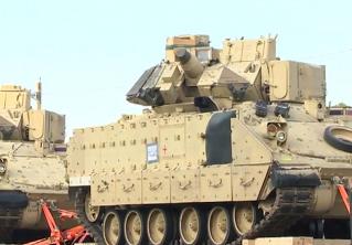 В 15 км от границы Беларуси: военная техника США прибывает на полигон в Литве